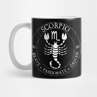 Scorpio Zodiac Birthday Star Sign Zodiac Gift Mug